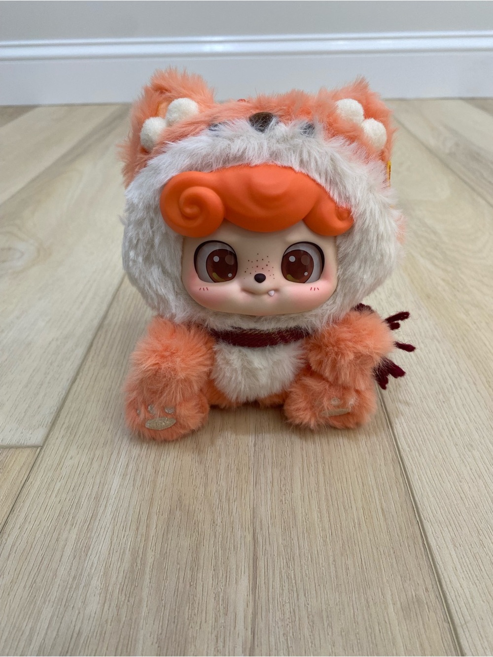 JOTOYS Q.Kid Animal PreSchool Plush Series Open Blind Box Shy Fox Figure
